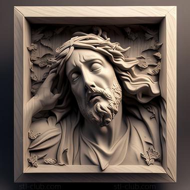 3D model st jesus (STL)